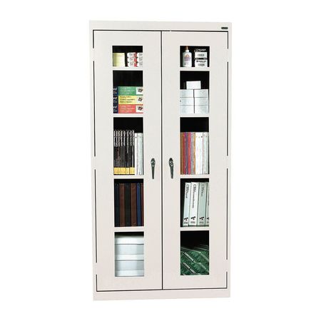 Storage Cabinet,78 In.,steel,gray (1 Uni