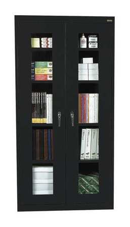 Storage Cabinet,78 In.,steel,black (1 Un