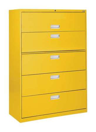 Cabinet,42x66-3/8x19-1/4",yellow (1 Unit