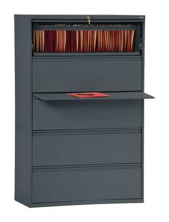 Cabinet,42x66-3/8x19-1/4",charcoal (1 Un