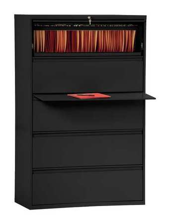 Cabinet,42 X 66-3/8 X 19-1/4 In,black (1