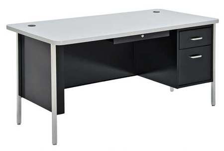 Office Desk,60 X 29-1/2 X 30 In,black (1