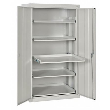 Storage Cabinet,66 In.,steel,gray (1 Uni