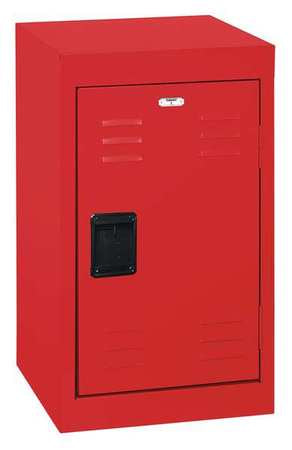 Wardrobe Locker,lvrd,1 Wide, 1 Tier,red