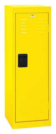 Wrdrb Lockr,lvrd,1 Wide, 1 Tier,yellow (