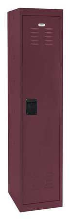 Wrdrb Lockr,lvrd,1 Wide, 1 Tier,burgundy