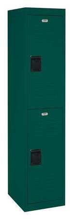 Wardrobe Lockr,lvrd,1 Wide, 2 Tier,green