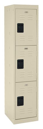 Wardrobe Lockr,lvrd,1 Wide, 3 Tier,putty