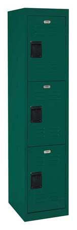 Wardrobe Lockr,lvrd,1 Wide, 3 Tier,green