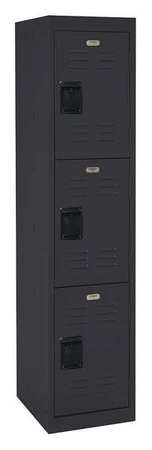 Wardrobe Lockr,lvrd,1 Wide, 3 Tier,black