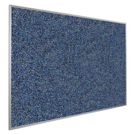 Bulletin Board,24" W X 18" H,blue Board