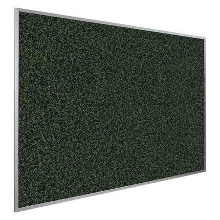 Bulletin Board,36" W X 24" H,green Board