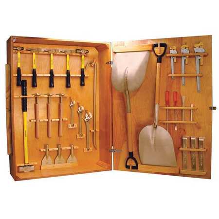 Nonsparking Tool Set,28 Pcs.,tool Case (