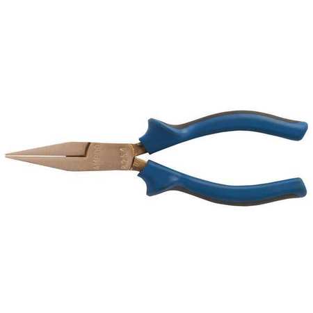 Flat Nose Plier,6-1/4" L,serrated (1 Uni