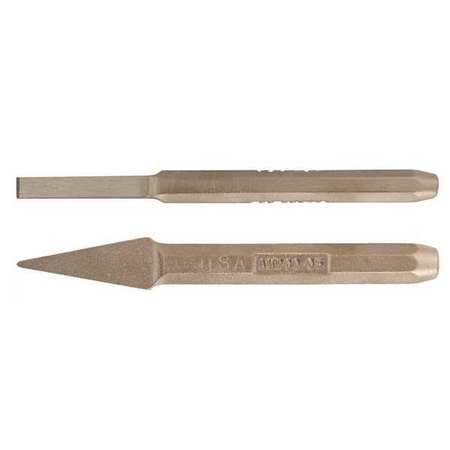 Cape Chisel,7-7/8" L,3/4" Hex,1/2" Tip (