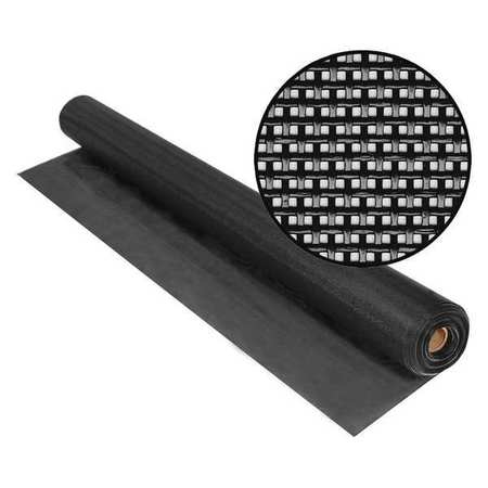 Door And Window Screen,48"x100 Ft.,black