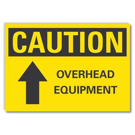 Caution Sign,10" W,7" H,0.004" Thickness