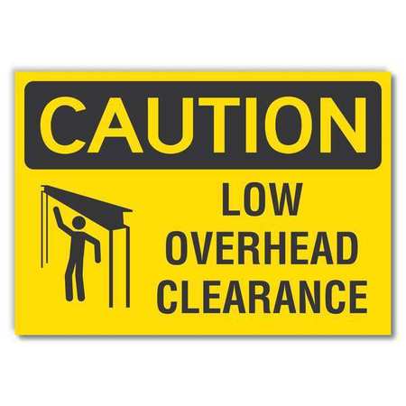 Caution Sign,10" W,7" H,0.004" Thickness