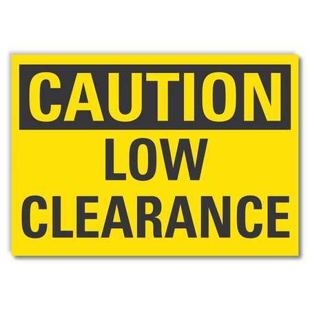 Caution Sign,10" W,7" H,0.004" Thickness