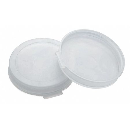 Snap Cap,polyethylene,white Clear,pk200