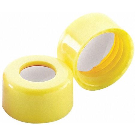 Screw Cap,9-425mm,pp,yellow,pk1000 (1 Un