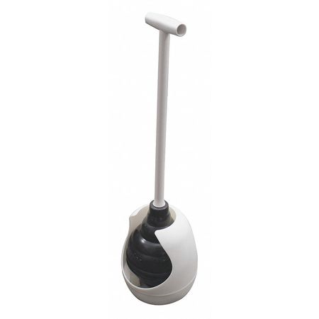 Plunger And Holder,16" L,plastic (1 Unit