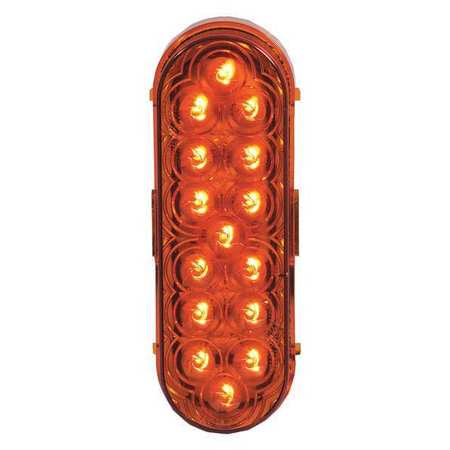 Park/turn Light,oval,amber,6-3/8" L (1 U