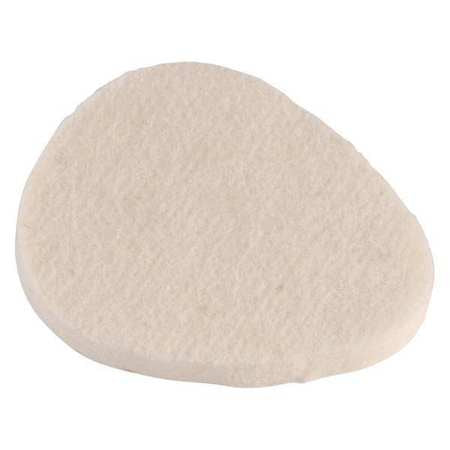 Adhesive Felt Pad,whte,10-13/64" W,pk100