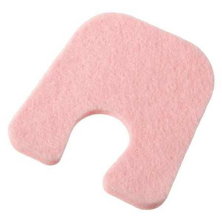 Adhesive Felt Pad,pink,1-3/4" W,pk100 (1