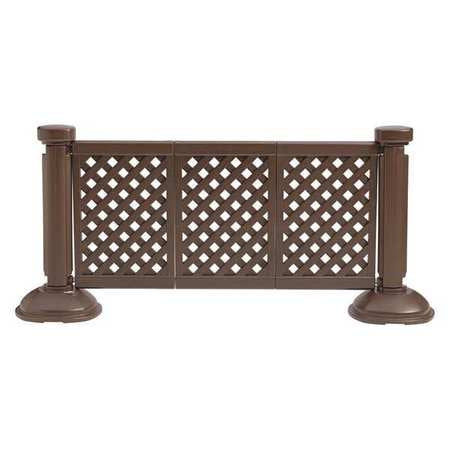 Fence Panel,brown,38-1/2" X 66-1/4" (1 U