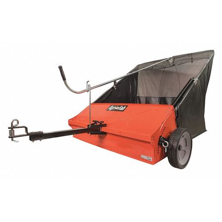 Tow Lawn Sweeper,25 Cu. Ft. H,44" Work W