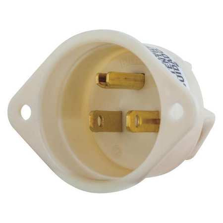 Flanged Inlet,wht,15a,nylon,0.5 Hp (1 Un