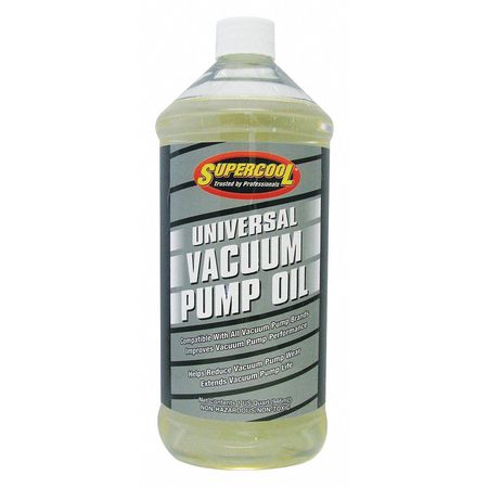 Vacuum Pump Oil,yellow,1 Qt. (1 Units In