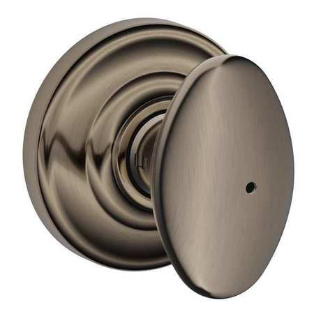 Knob Lockset,mechanical,privacy,grd. 2 (