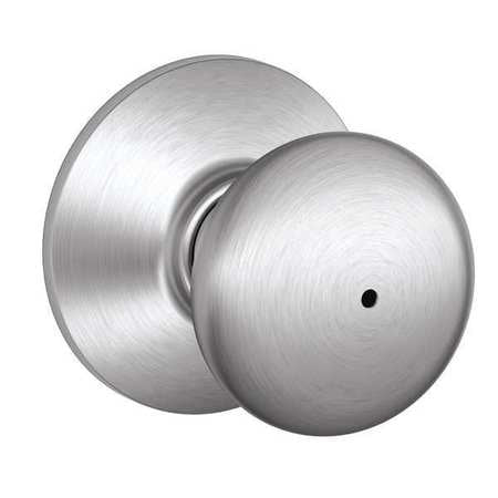 Knob Lockset,mechanical,privacy,grd. 2 (