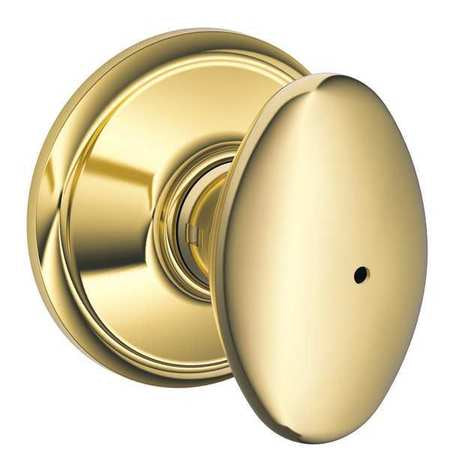 Knob Lockset,mechanical,privacy,grd. 2 (