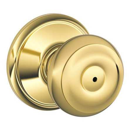 Knob Lockset,mechanical,privacy,grd. 2 (