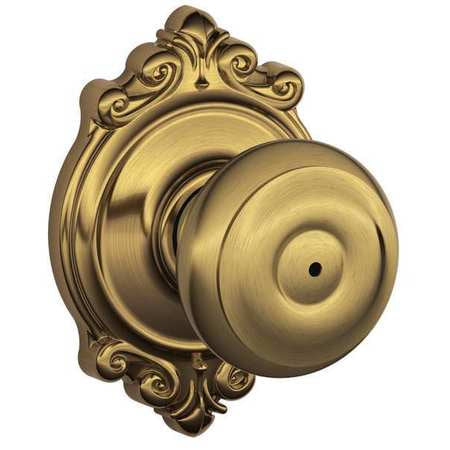 Knob Lockset,mechanical,privacy,grd. 2 (