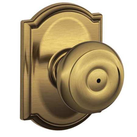 Knob Lockset,mechanical,privacy,grd. 2 (