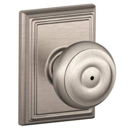 Knob Lockset,mechanical,privacy,grd. 2 (