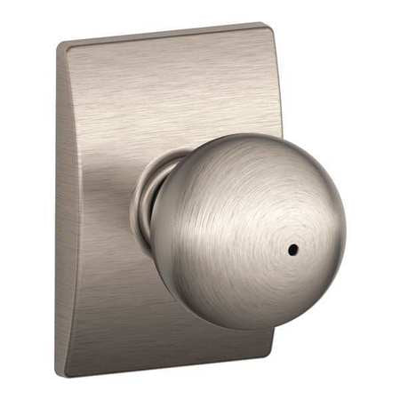 Knob Lockset,mechanical,privacy,grd. 2 (