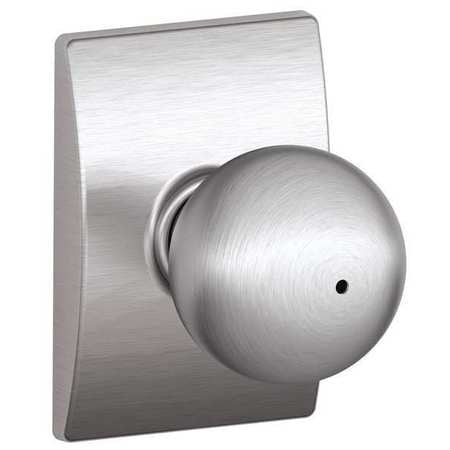 Knob Lockset,mechanical,privacy,grd. 2 (