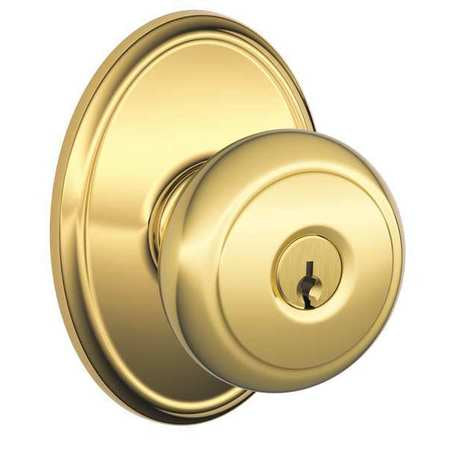 Knob Lockset,mechanical,entrance,grd. 1