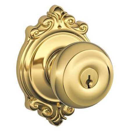 Knob Lockset,mechanical,entrance,grd. 1