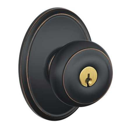 Knob Lockset,mechanical,entrance,grd. 1