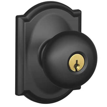 Knob Lockset,mechanical,entrance,grd. 1