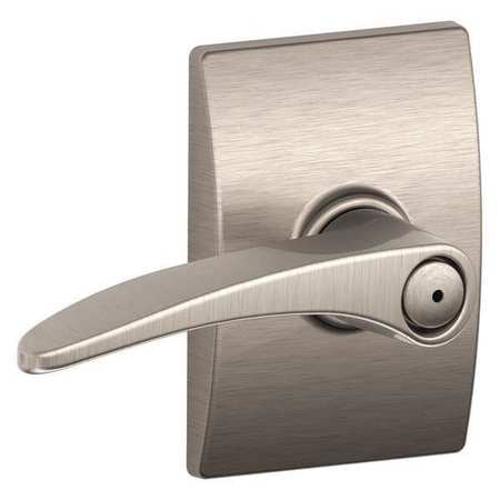 Lever Lockset,mechanical,privacy,grd. 2