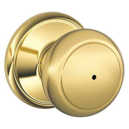 Knob Lockset,mechanical,privacy,grd. 2 (