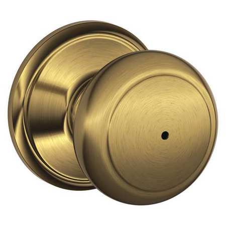 Knob Lockset,mechanical,privacy,grd. 2 (