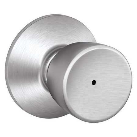 Knob Lockset,mechanical,privacy,grd. 2 (